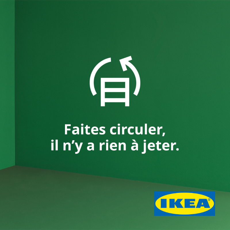 economie circulaire retail Ikea